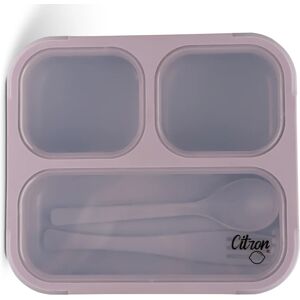 Citron Petit Bento lunch box Purple 16 x18 x4,8 cm 600 ml