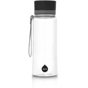 Equa Plain water bottle colour Black 600 ml