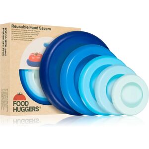 Food Huggers Food Huggers Set set of silicone covers for fruit and vegetables colour Blue 5 pc