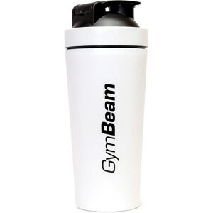 GymBeam Shaker Steel sports shaker colour White 739 ml