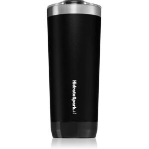 HidrateSpark PRO Tumbler smart insulated water bottle with straw colour Black 592 ml