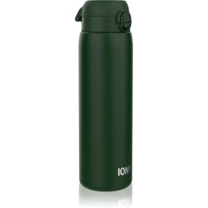 Ion8 Leak Proof stainless steel water bottle large Dark Green 1200 ml