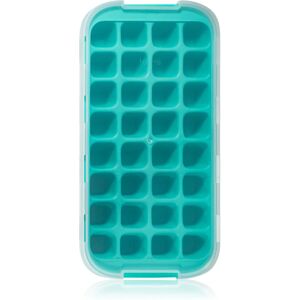 Lékué Industrial Ice Cube Tray with Lid silicone mould for ice colour Turquoise 1 pc