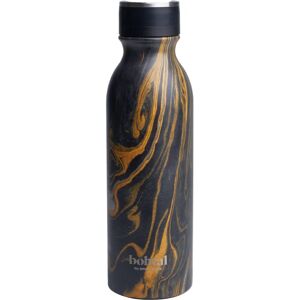 Smartshake Bohtal stainless steel water bottle colour Black Marble 600 ml