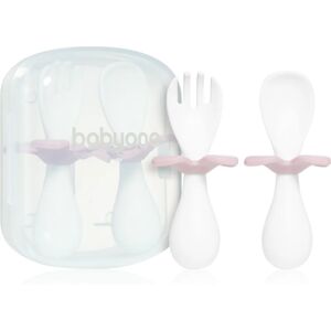 BabyOno Be Active Ergonomic Utensils for Children cutlery Pink 12 m+ 2 pc