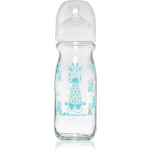 Bebeconfort Emotion Glass White baby bottle Giraffe 0-12 m 270 ml