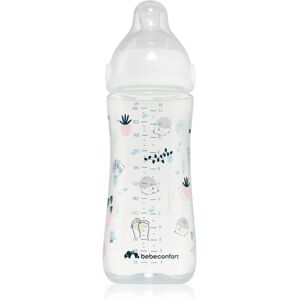 Bebeconfort Emotion Physio White baby bottle 6 m+ 360 ml