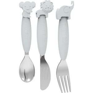 Bo Jungle Cutlery cutlery Grey 12m+ 3 pc