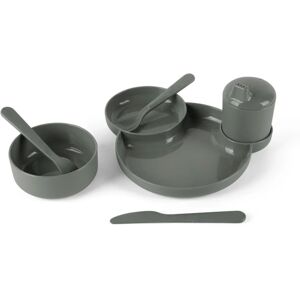 Dantoy Tiny Bio Dinner Giftset dinnerware set Olive