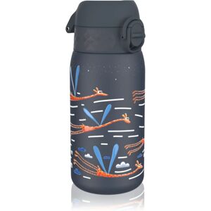 Ion8 Leak Proof stainless steel water bottle for children Flying Giraffes 400 ml