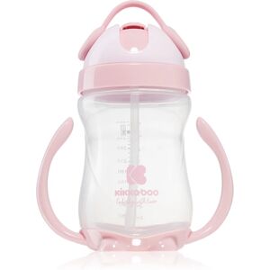 Kikkaboo Sippy Cup with a Straw cup with straw 12 m+ Pink 300 ml