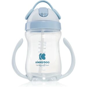 Kikkaboo Sippy Cup with a Straw cup with straw 12 m+ Blue 300 ml