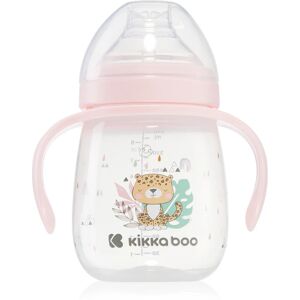 Kikkaboo Savanna Cup with Silicone Spout cup with handles 6 m+ Pink 240 ml