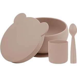 Minikoioi BLW I Bubble Beige dinnerware set