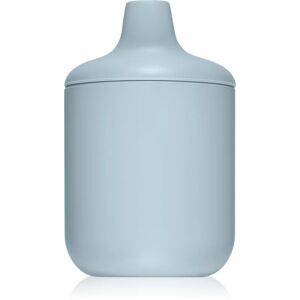 Mushie Silicone Sippy Cup Cup Powder-blue 175 ml