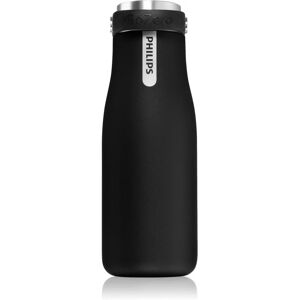 Philips AquaShield GoZero UV self-cleaning bottle thermo colour Black 590 ml