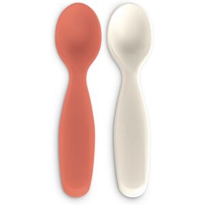 Suavinex Go Natural Spoons spoon 6 m+ Apricot 2 pc