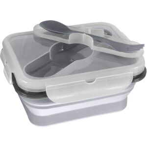 Zopa Silicone Lunch Box Small dinnerware set Dove Grey 15x7,5 cm 1 pc