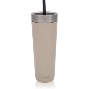 Contigo Luxe Spillproof Tumbler thermos mug colour Light Brown 720 ml Contigo Luxe Spillproof Tumbler thermos mug colour Light Brown 720 ml