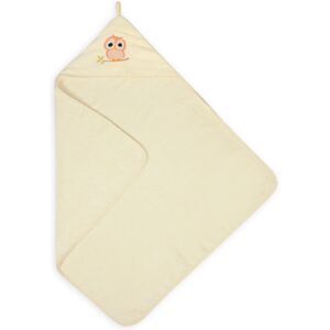 Babymatex Robin towel with hood Ecru 80x80 cm