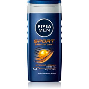 Nivea Men Sport shower gel with minerals M 250 ml