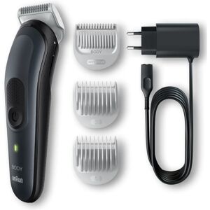 Braun Body Groomer BG3350 body hair trimmer + replacement heads 1 pc