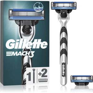 Gillette Mach3 razor + replacement heads 2 pc