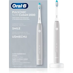 Oral B Pulsonic Slim Clean 2000 Grey sonic toothbrush