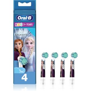 Oral B Kids 3+ Frozen toothbrush replacement heads extra soft for children 4 pc