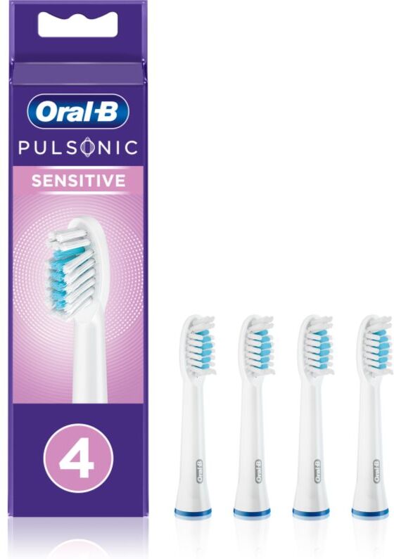 Oral-B Pulsonic Sensitive toothbrush replacement heads 4 pc