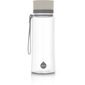 Equa Plain water bottle colour Grey 600 ml