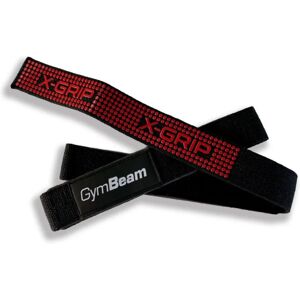 GymBeam X-Grip exercise straps colour Black