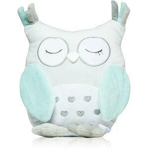 BabyOno Have Fun Owl Sofia stuffed toy with rattle Blue 1 pc