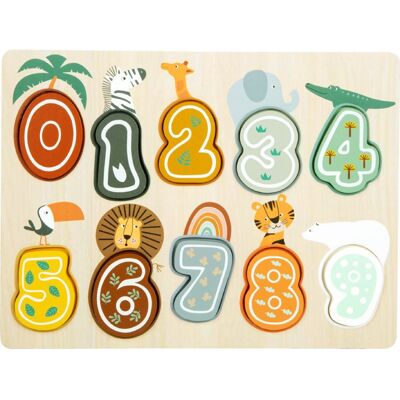 Small foot by Legler Safari activity puzzle toy 1 pc Small foot by Legler Safari activity puzzle toy 1 pc