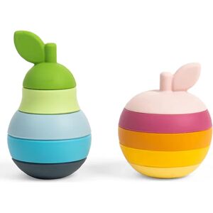 Bigjigs Toys Stacking Apple & Pear stackable cups 1 y+ 2x5 pc