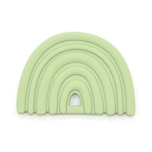 O.B Designs Rainbow Teether chew toy Green 3m+ 1 pc