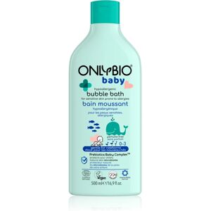 OnlyBio Baby Hypoallergenic Bath Foam For Sensitive And Allergic Skin for Children from Birth 500 ml