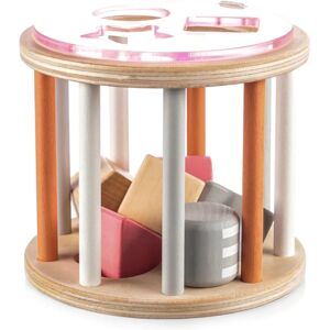 Zopa Wooden Jigsaw activity puzzle toy wooden 18 m+ Pink 1 pc