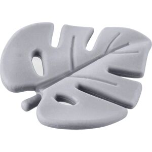 Zopa Silicone Teether Leaf chew toy Dove Grey 1 pc