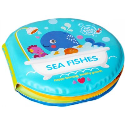 Bam-Bam Bath Book Sea Fishes - Bath Book Toy for Kids Bam-Bam Bath Book Sea Fishes - Bath Book Toy for Kids