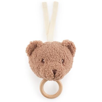 Bieco Musical Toy Bear Mika contrast hanging toy with melody 1 pc Bieco Musical Toy Bear Mika contrast hanging toy with melody 1 pc