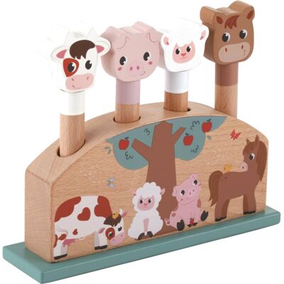 2Kids Toys Pop-up Toy Farm activity toy 12m+ 1 pc 2Kids Toys Pop-up Toy Farm activity toy 12m+ 1 pc