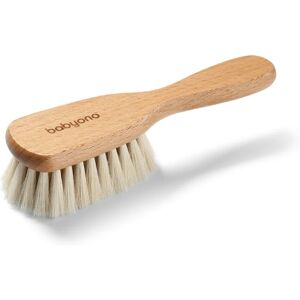 BabyOno Take Care Brush with Natural Bristles hairbrush for children from birth 1 pc