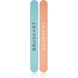 BrushArt Accessories Nail file duo nail file set shade Apricot/Minty 2 pc