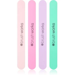 Brushworks Nail Files Pastel nail file set (for nails)