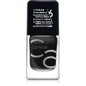 Catrice ICONAILS nail polish shade 20 Black To The Routes 10,5 ml