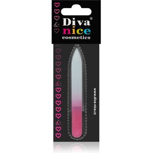 Diva & Nice Cosmetics Accessories glass nail file small Pink