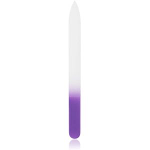 Diva & Nice Cosmetics Accessories glass nail file large Violet 1 pc