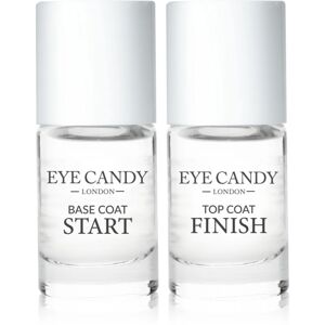 Eye Candy Gel Nail Wrap System gel top coat without the use of a UV/LED lamp 2x10 ml