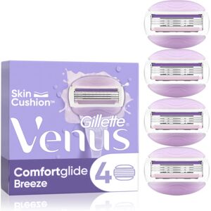 Gillette Venus ComfortGlide Breeze replacement blades 4 pc